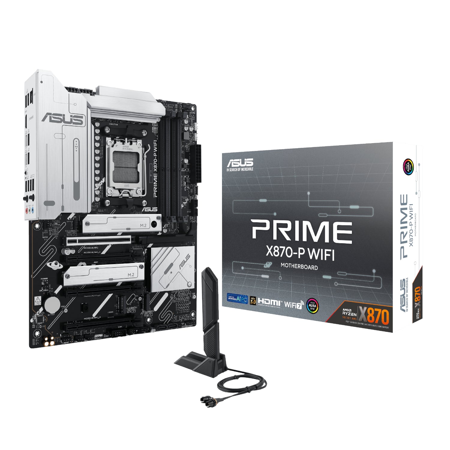 Asus PRIME X870-P WIFI ATX Gaming Motherboard – The GPU Shop