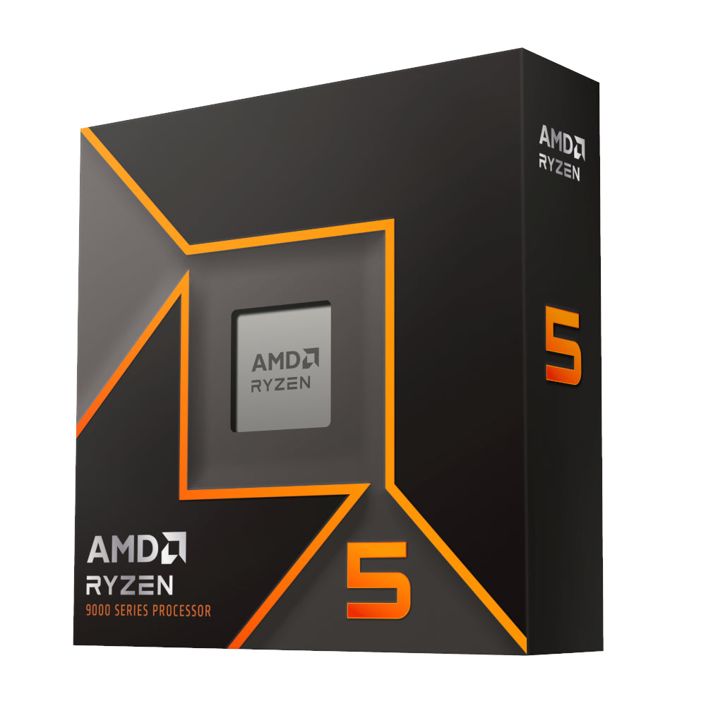 AMD Ryzen 5 9600X 6-Core/ 12-Threads; Socket AM5; 38MB  Cache; 65W Processor with Radeon Graphics BOX