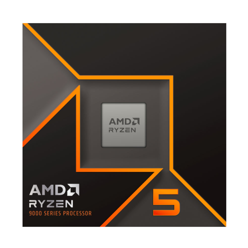 AMD Ryzen 5 9600X 6-Core/ 12-Threads; Socket AM5; 38MB  Cache; 65W Processor with Radeon Graphics BOX