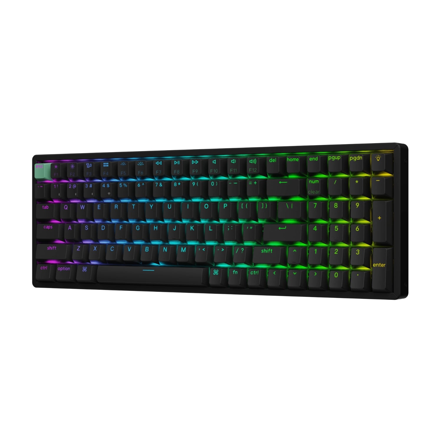 Keychron K4 HE 96% Magnetic Switch Hot-Swap RGB Wireless Keyboard – Black
