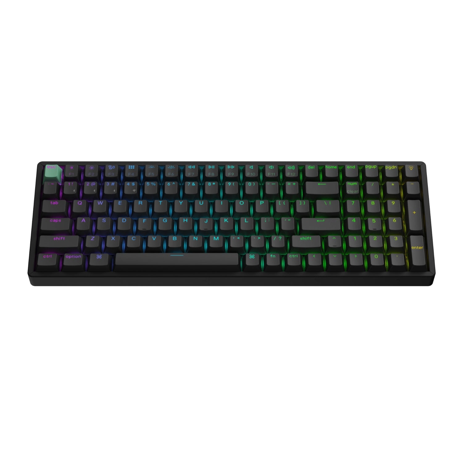 Keychron K4 HE 96% Magnetic Switch Hot-Swap RGB Wireless Keyboard – Black