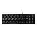 Port Connect Office Budget Wired Keyboard-Black
