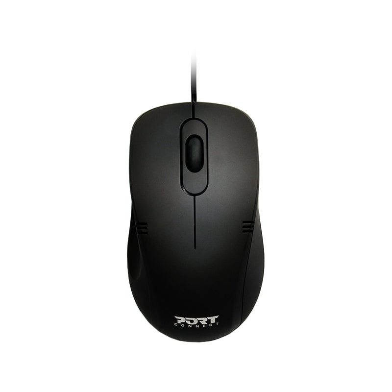 Port Design COMBO Wired Mouse + Keyboard - Black