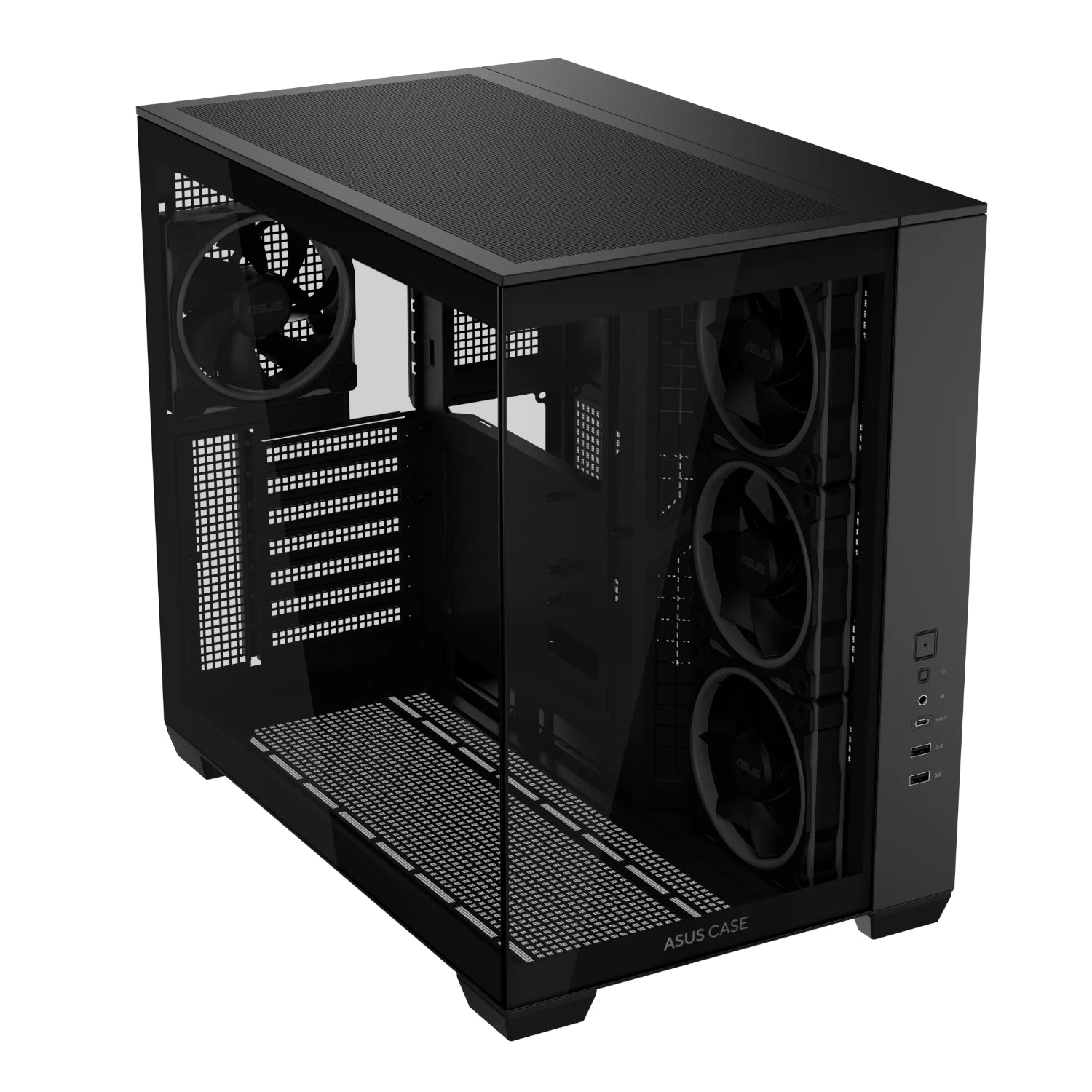 Asus A32 PLUS ARGB ATX Gaming Chassis – Black