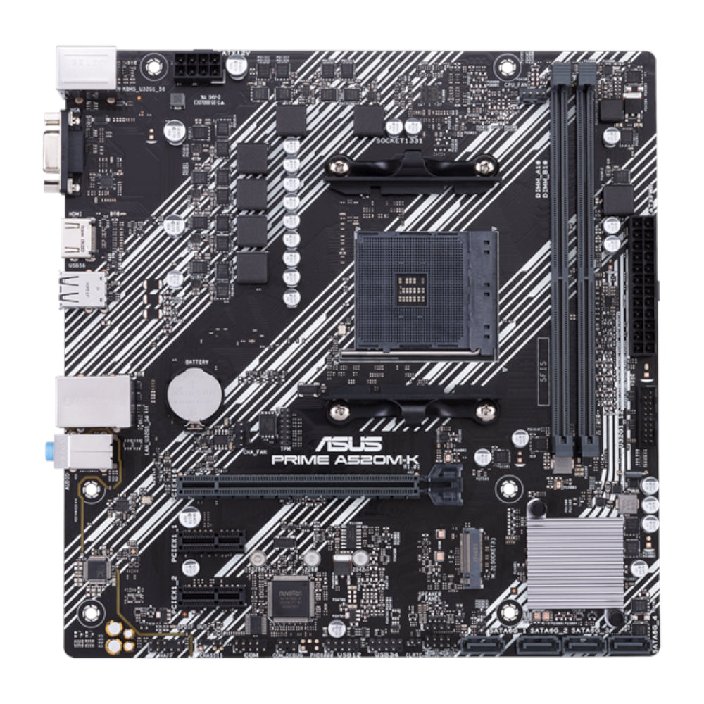 Ryzen7 3700x A520m-k DDR4 2666 16GBセット ASUS PRIME A520M-K – The GPU Shop