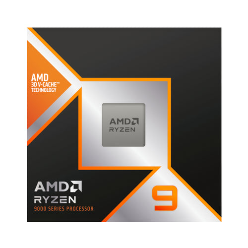 AMD Ryzen 9 9900X3D; AM5 12 Cores/24 Thread base Clock 4.4GHz;Max Boost 5.5 GHz; 128MB Cache; Radeon Graphics