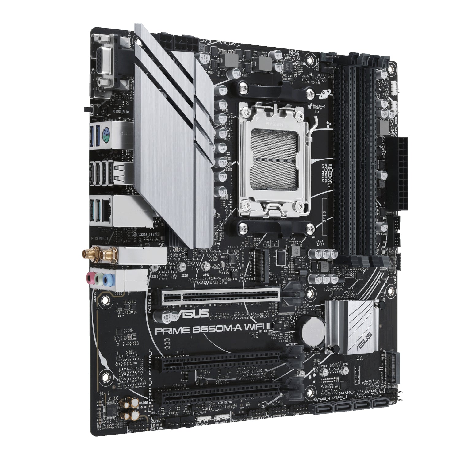 Asus PRIME B650M-A WIFI II M-ATX Gaming Motherboard
