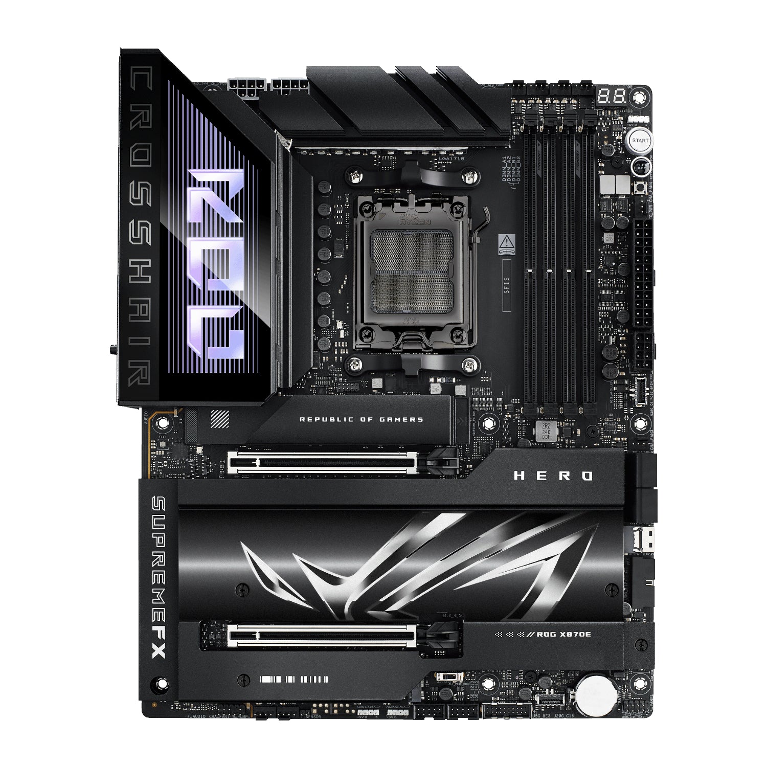 Asus ROG Crosshair X870E HERO ATX Gaming Motherboard
