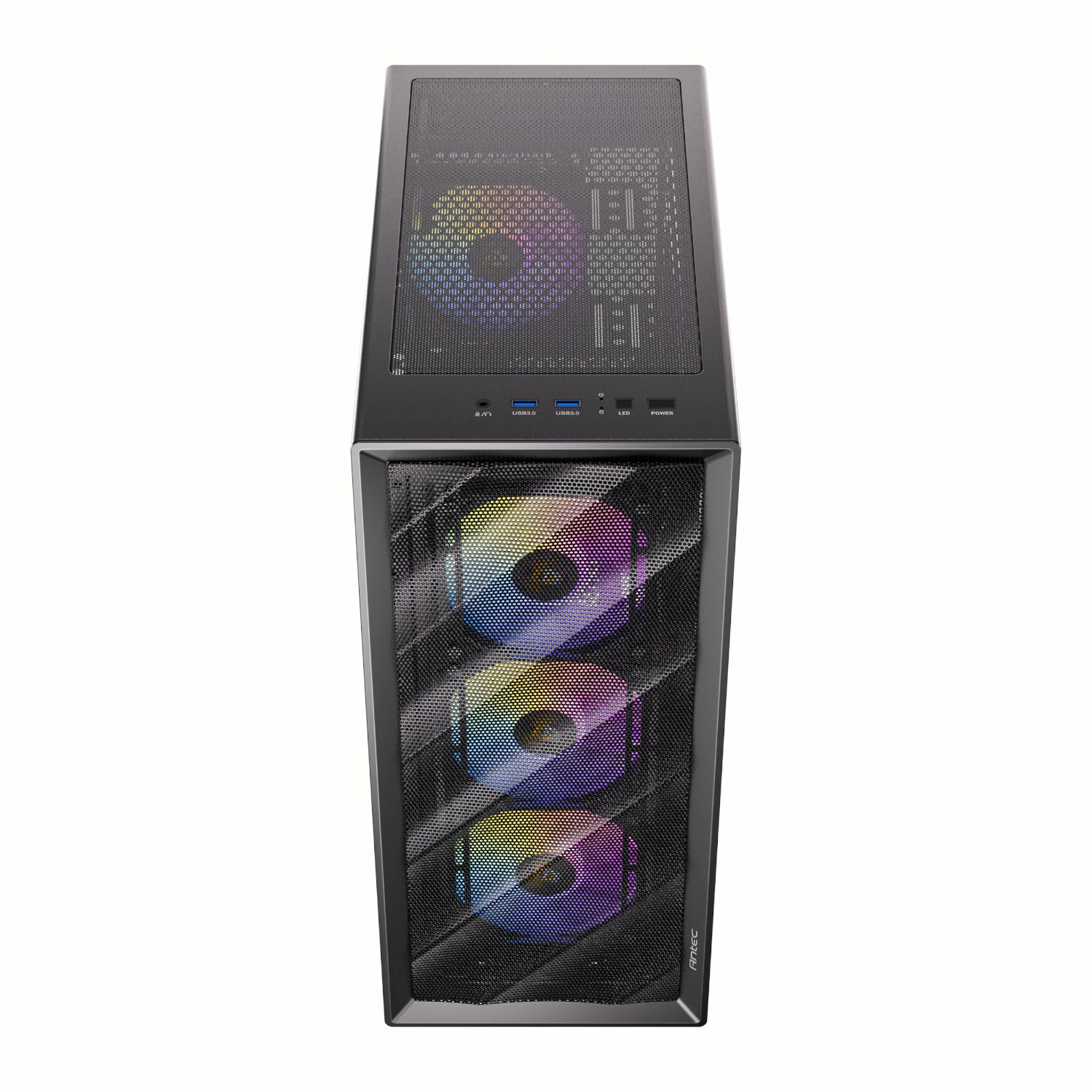 Antec AX85 ATX ARGB Mid-Tower Gaming Chassis - Black