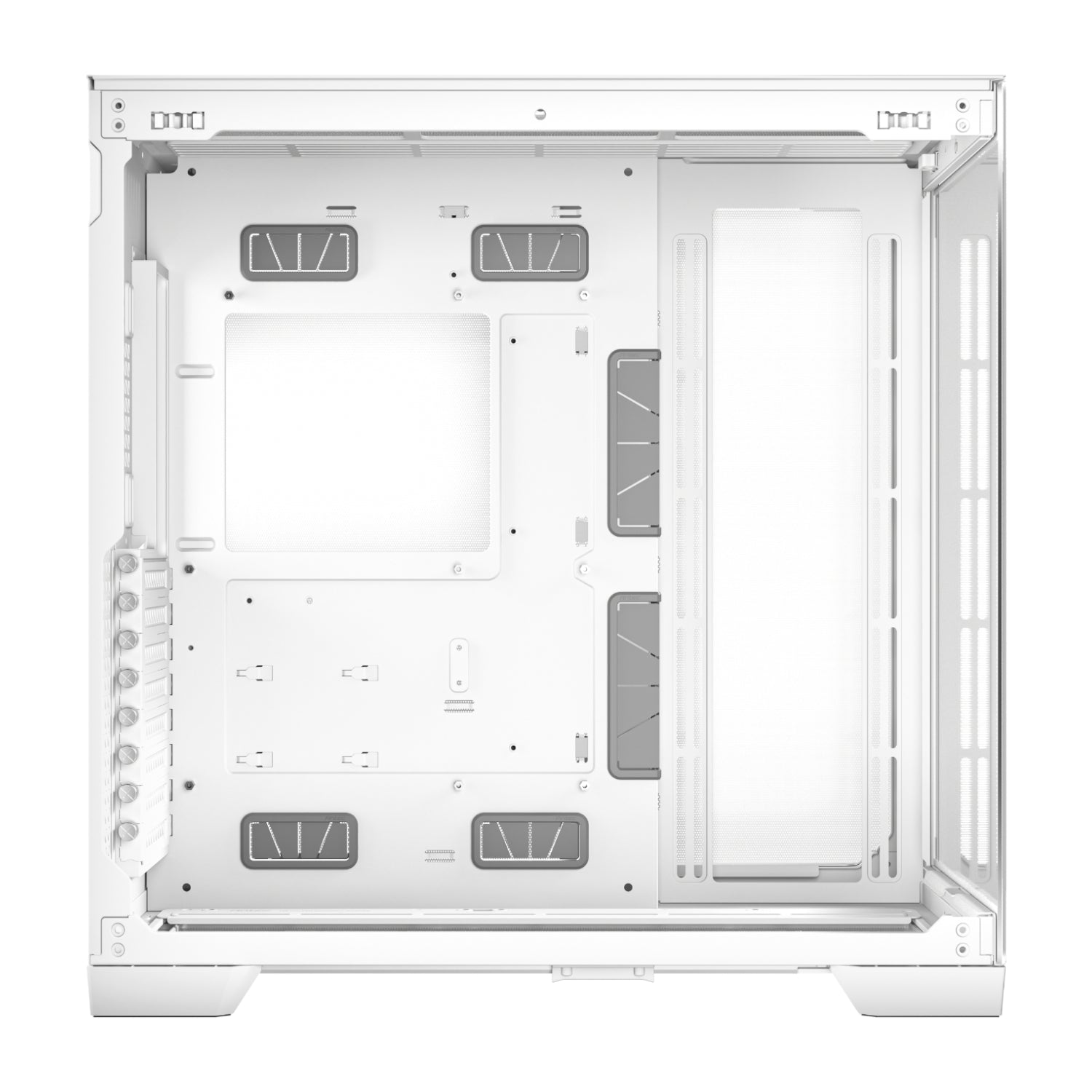 Antec C8 Aluminium White E-ATX Dual Chamber Gaming Chassis - White
