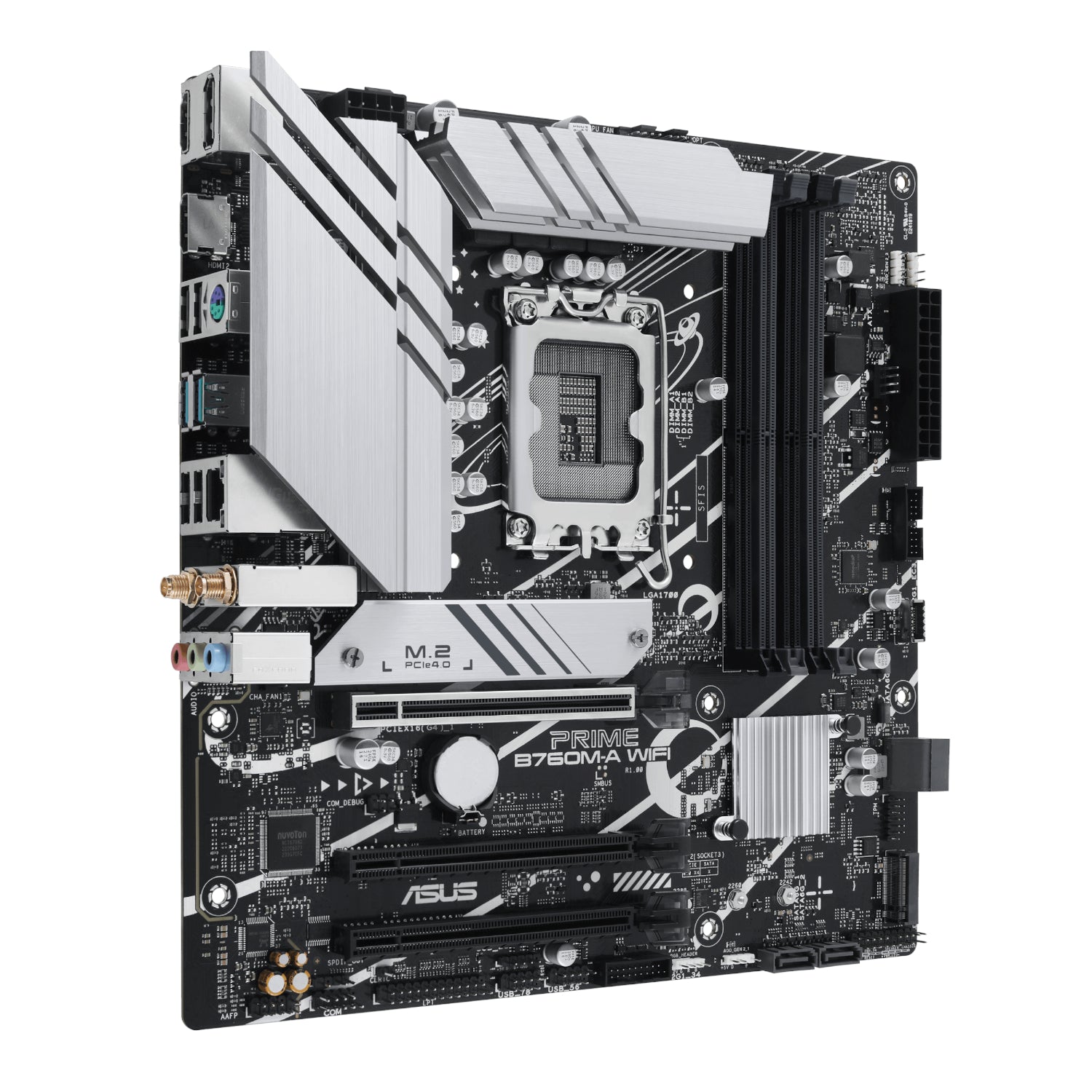 Asus PRIME B760M-A WIFI Intel LGA1700 M-ATX Motherboard – The GPU Shop