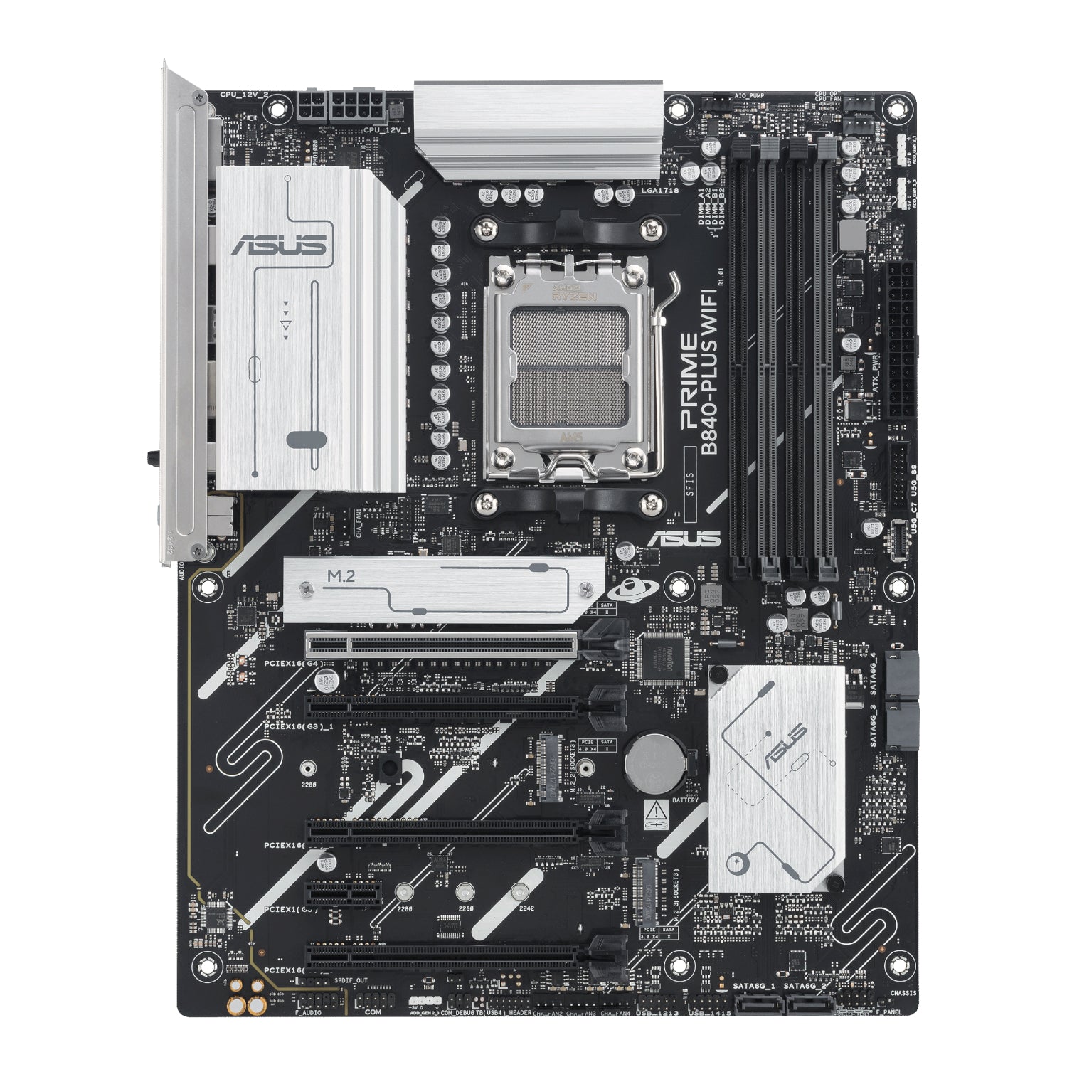 Asus PRIME B840-PLUS WIFI AMD AM5 ATX Gaming Motherboard