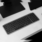 Keychron B2 Pro Ultra-Slim 96% Wireless Keyboard - Space Gray
