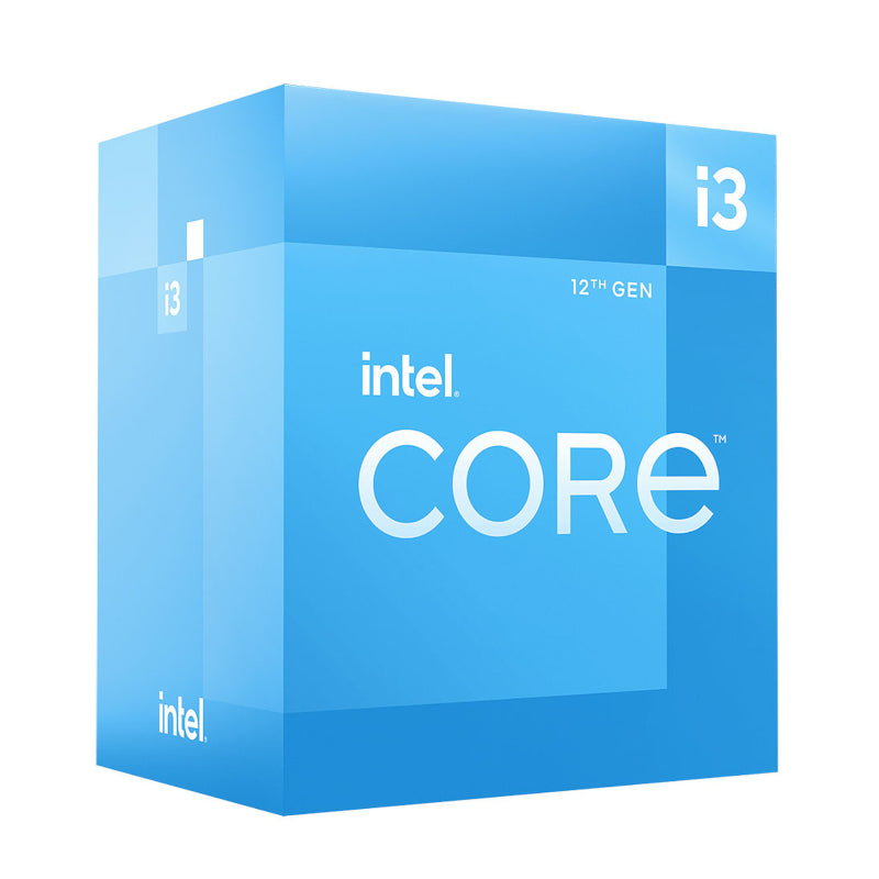 Intel 12th Gen Core i3-12100 LGA1700 3.3GHZ 4-Core CPU – The GPU Shop
