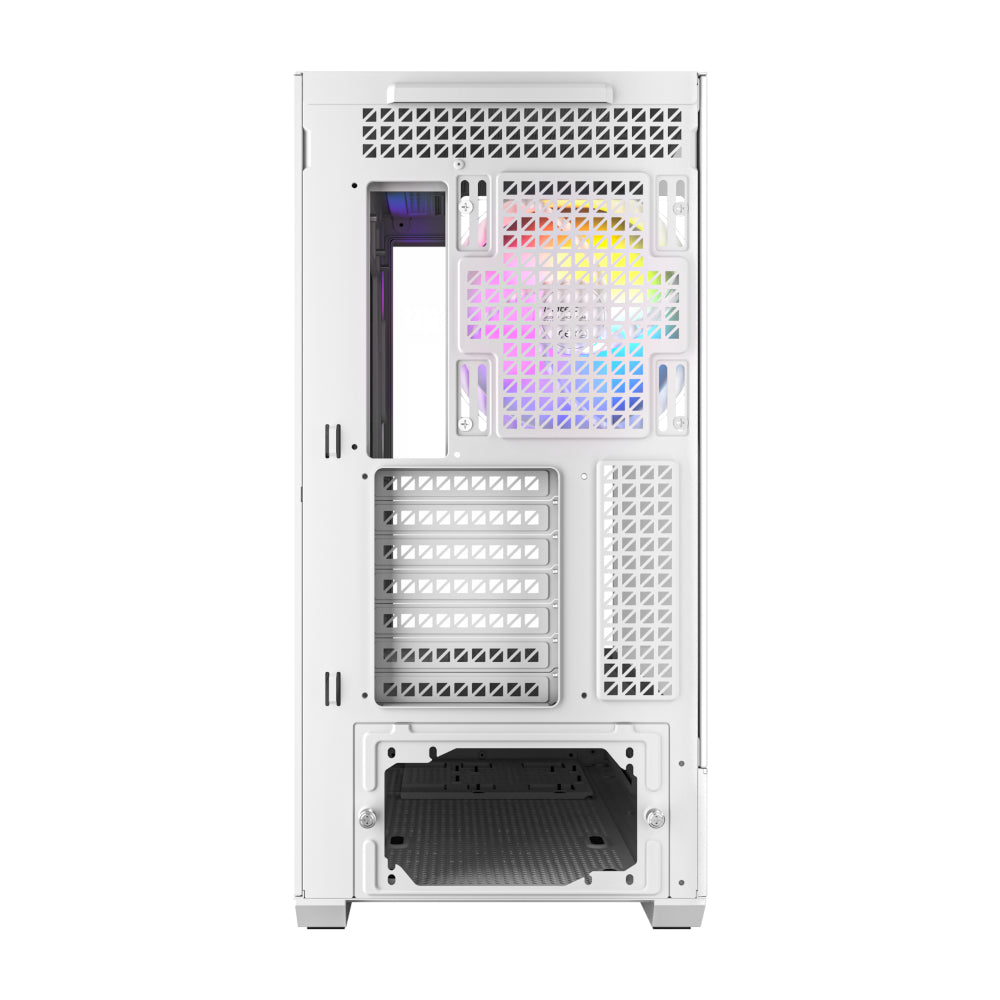 Antec C7 ARGB ATX Mid Tower Gaming Chassis – White