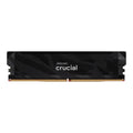 Crucial Pro 16GB 6400Mhz DDR5 Desktop OC Gaming Memory - Black
