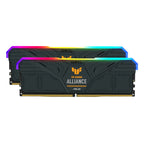 GeIL Gemini RGB 32GB DDR5 6000MHz Desktop Gaming Memory Kit (2 x 16GB) – Grey