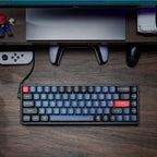 Keychron K6 Pro 65% Red G Pro Switches RGB Wireless Keyboard - Black