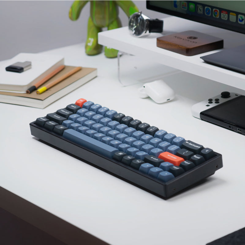 Keychron K6 Pro 65% Red G Pro Switches RGB Wireless Keyboard - Black