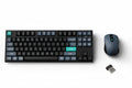 Keychron B33 80% TKL Wireless Keyboard and Mouse Combo – Black/Green