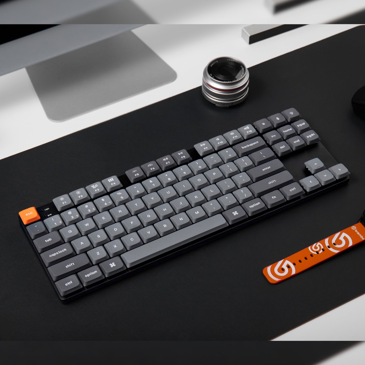 Keychron K1 Max QMK/VIA 80% Wireless Custom Mechanical Keyboard | BROWN Switches