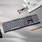 Keychron K5 Max QMK/VIA Full-sized Wireless Custom Mechanical Keyboard | RED Switches