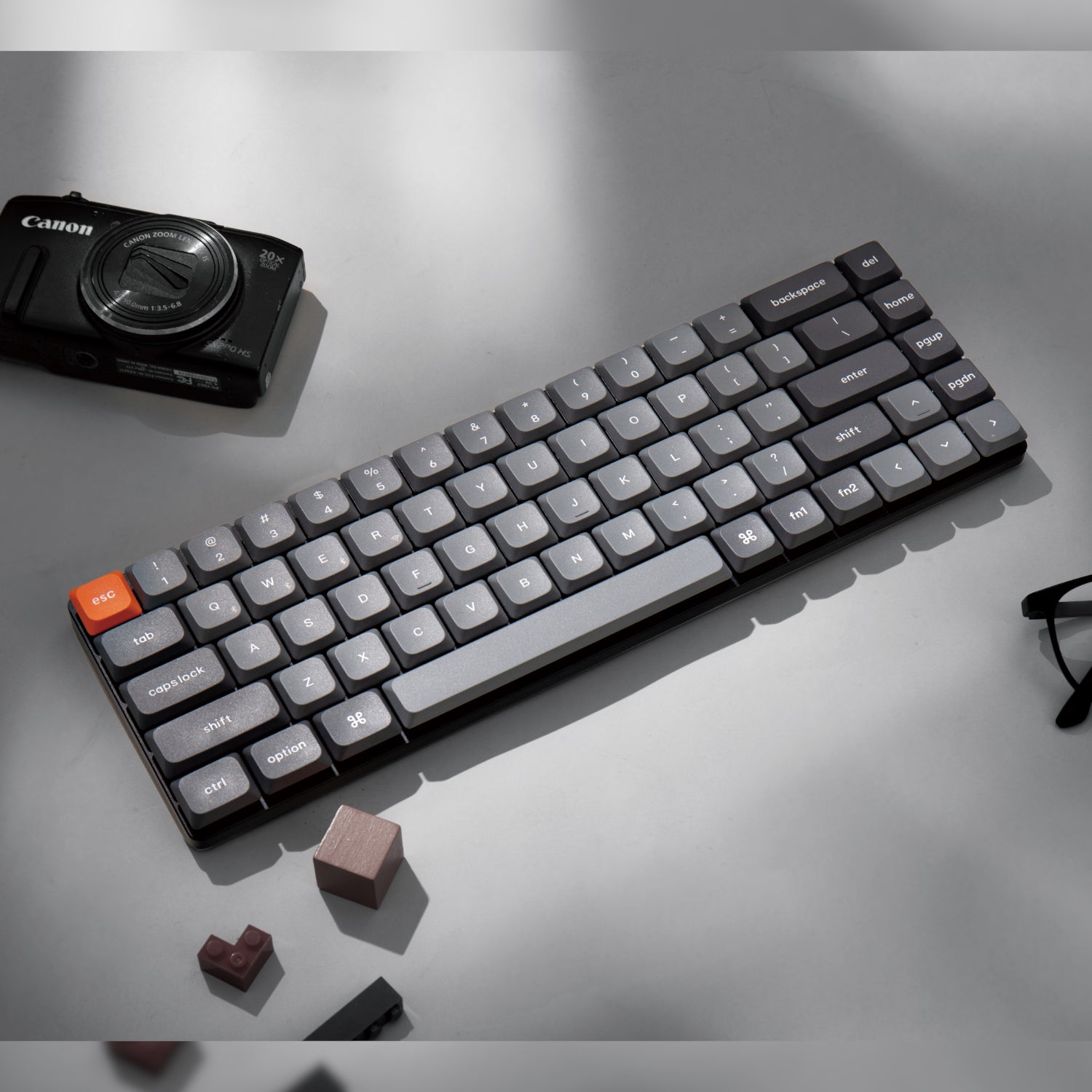 Keychron K7 Max QMK/VIA 65% Wireless Custom Mechanical Keyboard | BROWN Switches
