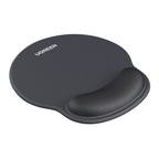 UGreen LP668 Ergonomic Mousepad with Wrist Rest (220 x 245 mm) - Black