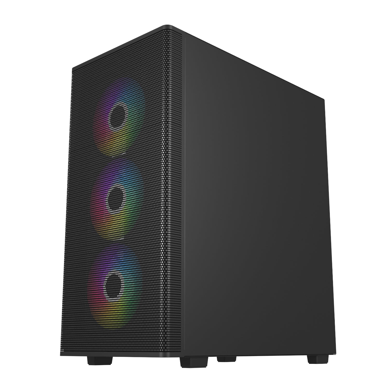 FSP M220 ATX Mid Tower Gaming Chassis - Black