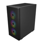 FSP M220 ATX Mid Tower Gaming Chassis - Black
