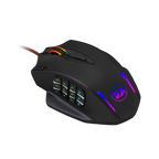 REDRAGON IMPACT 12400DPI MMO Gaming Mouse - Black