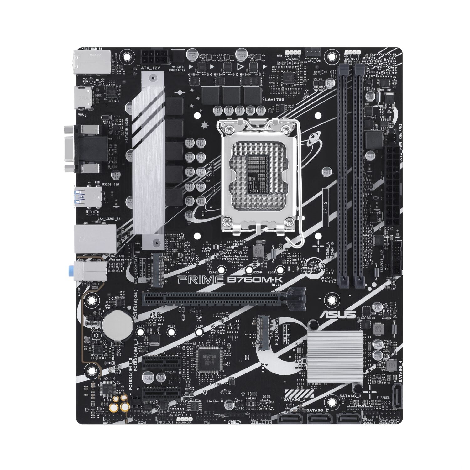 Asus PRIME B760M-K LGA1700 mATX Motherboard