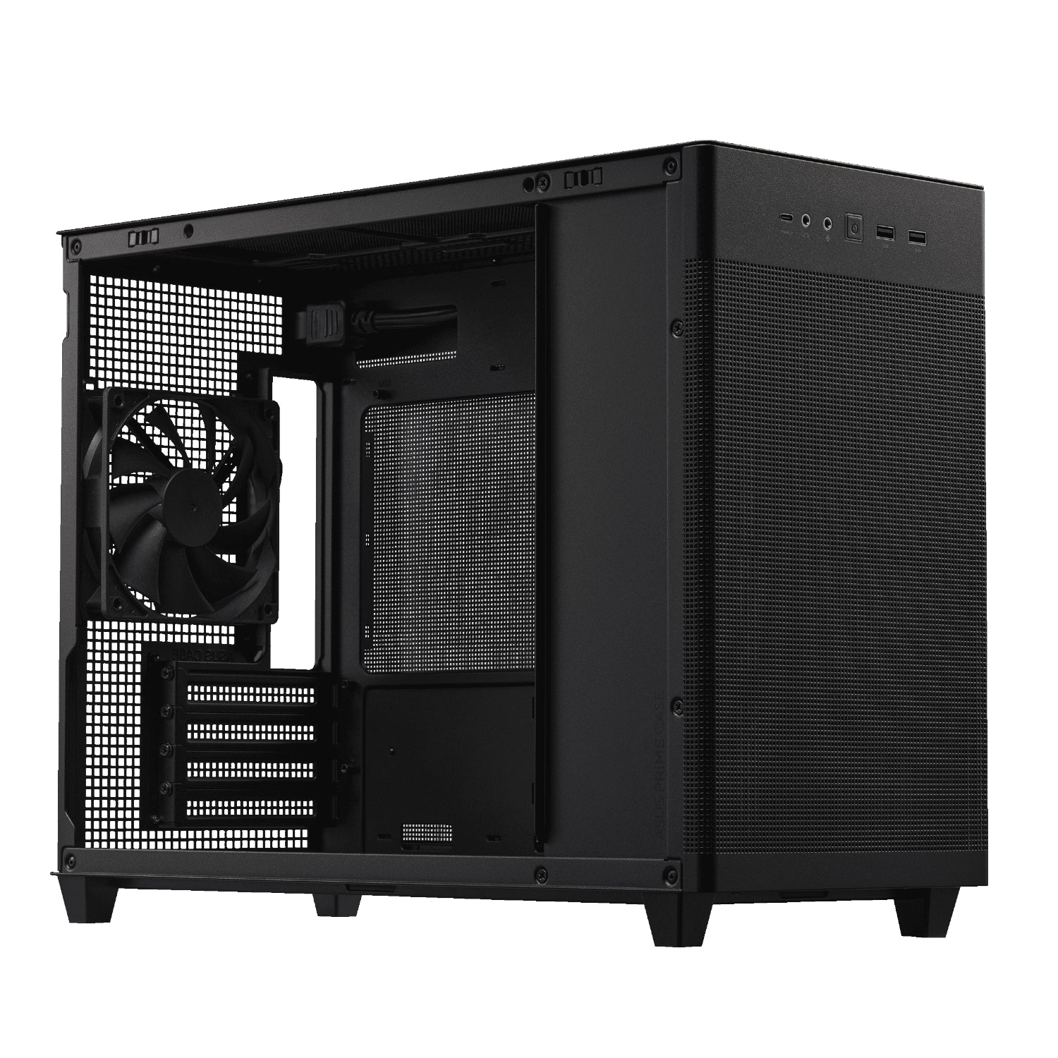 Asus Prime AP201 Mesh MicroATX Chassis - Black