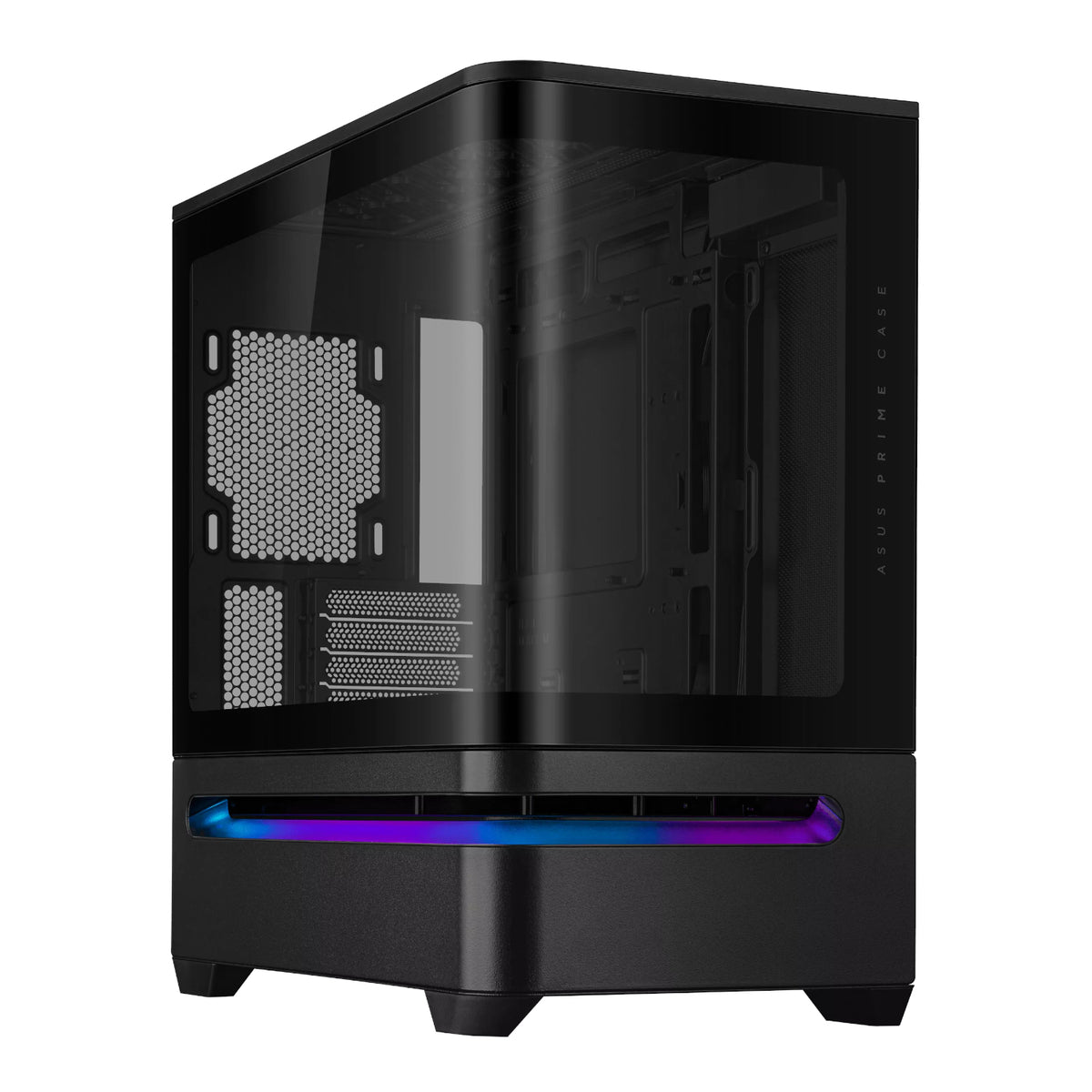 Asus Prime AP202 Curved Tempered Glass Micro-ATX Chassis – Black – The ...