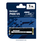 Patriot P400 V4 PCIe Gen4 x4 1TB M.2 2280 NVMe SSD