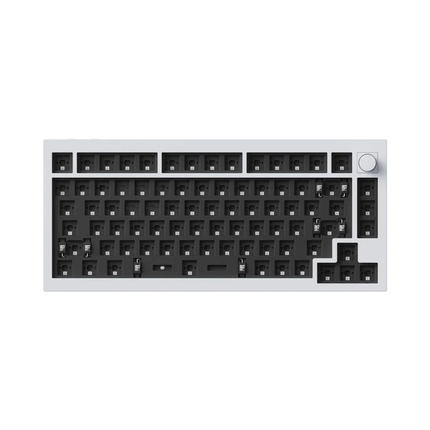 Keychron Q1H-P1 QMK Wireless Custom Keyboard - White