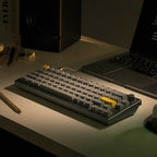 Keychron Q2 65% Red G Pro Switches Aluminium RGB Wired Keyboard - Grey