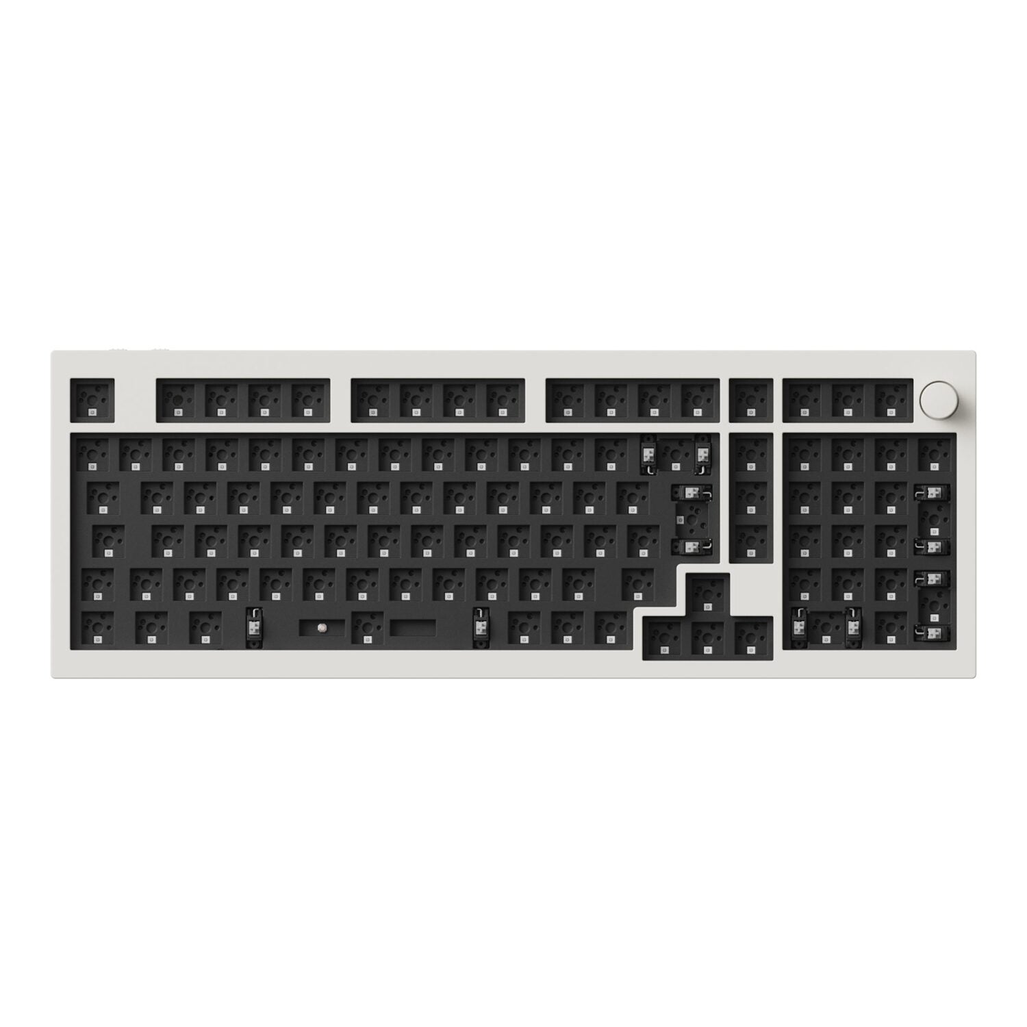 Keychron Q5M-P1 QMK/VIA Wireless Custom Keyboard - Shell White