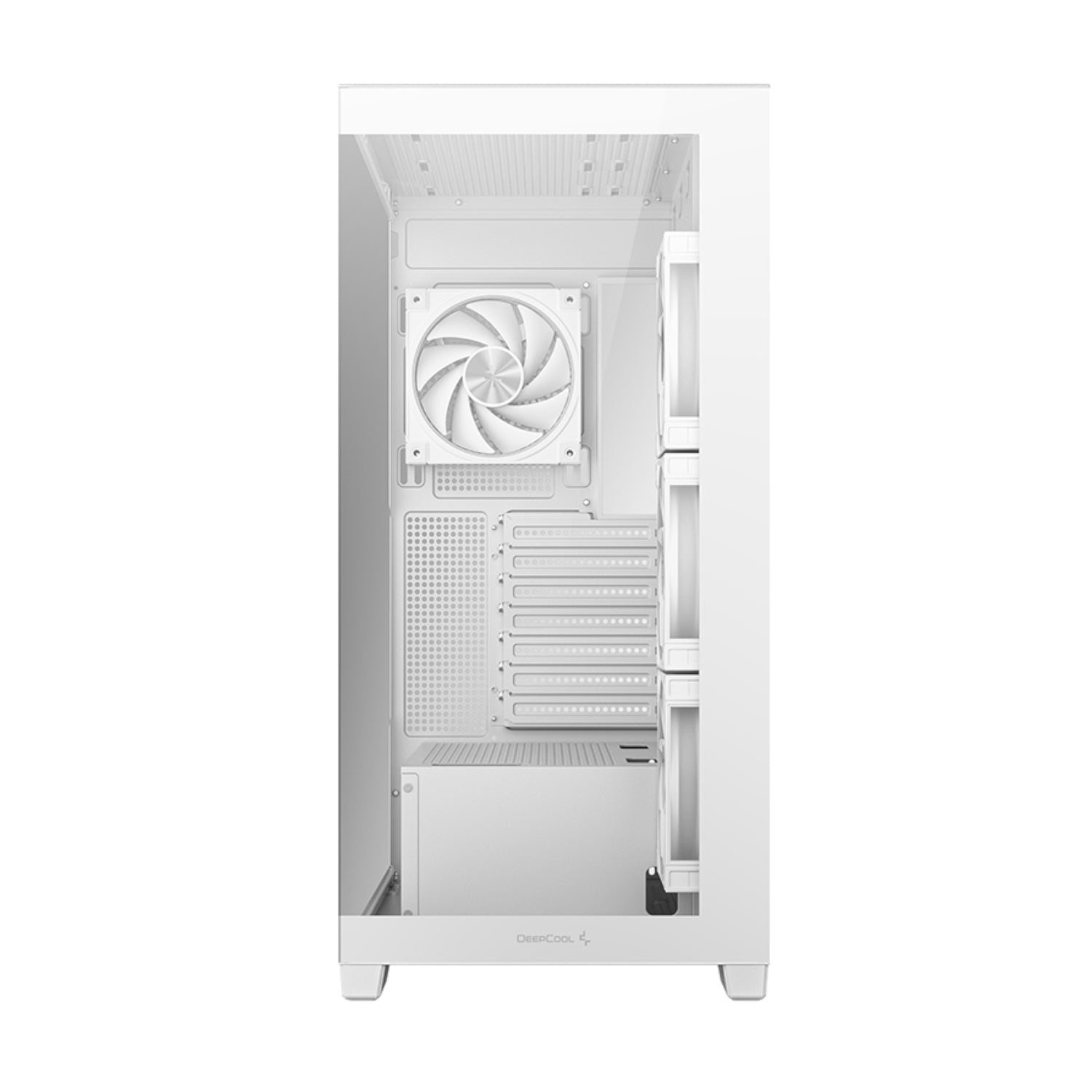 DeepCool CG580 4F V2 ARGB ATX Gaming Chassis – White