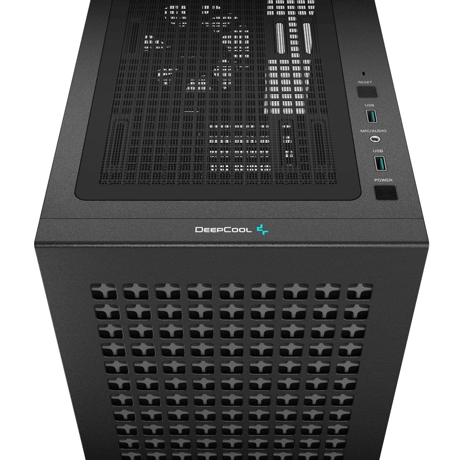 DeepCool CH370 Micro-ATX Gaming Chassis - Black