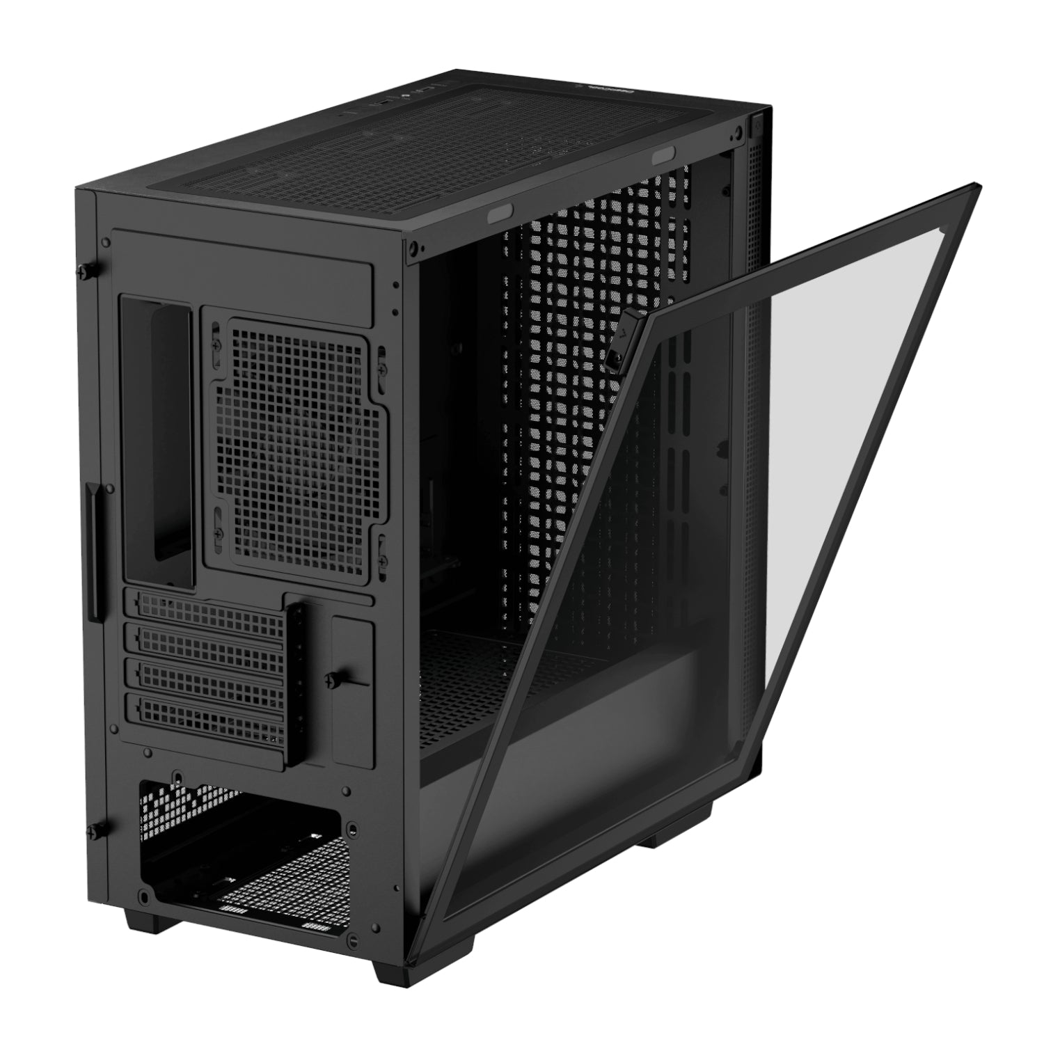 DeepCool CH370 Micro-ATX Gaming Chassis - Black