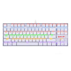 REDRAGON KUMARA Mechanical 87 Key|RGB Backlit Gaming Keyboard - White