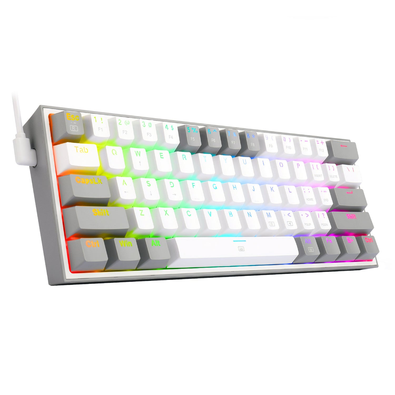 Redragon K617 FIZZ 60% Wired RGB Gaming Keyboard