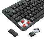 Redragon AETHER K706 PRO Wireless Mechanical Keyboard (75% Layout, Tri-Mode, Gasket Mount, Low-Profile Red Switches)