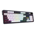 Redragon K762WB-RGB-PRO LCD Full-size Gasket Mechanical Keyboard - Black