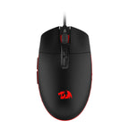 Redragon M719 INVADER RGB 10000 DPI Wired Optical Gaming Mouse - Black