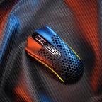 REDRAGON STORM 12400DPI 7 Buttons|Ergonomic Design|P3327 Optical Sensor|Lightweight Body|RGB Backlit gaming Mouse - Black