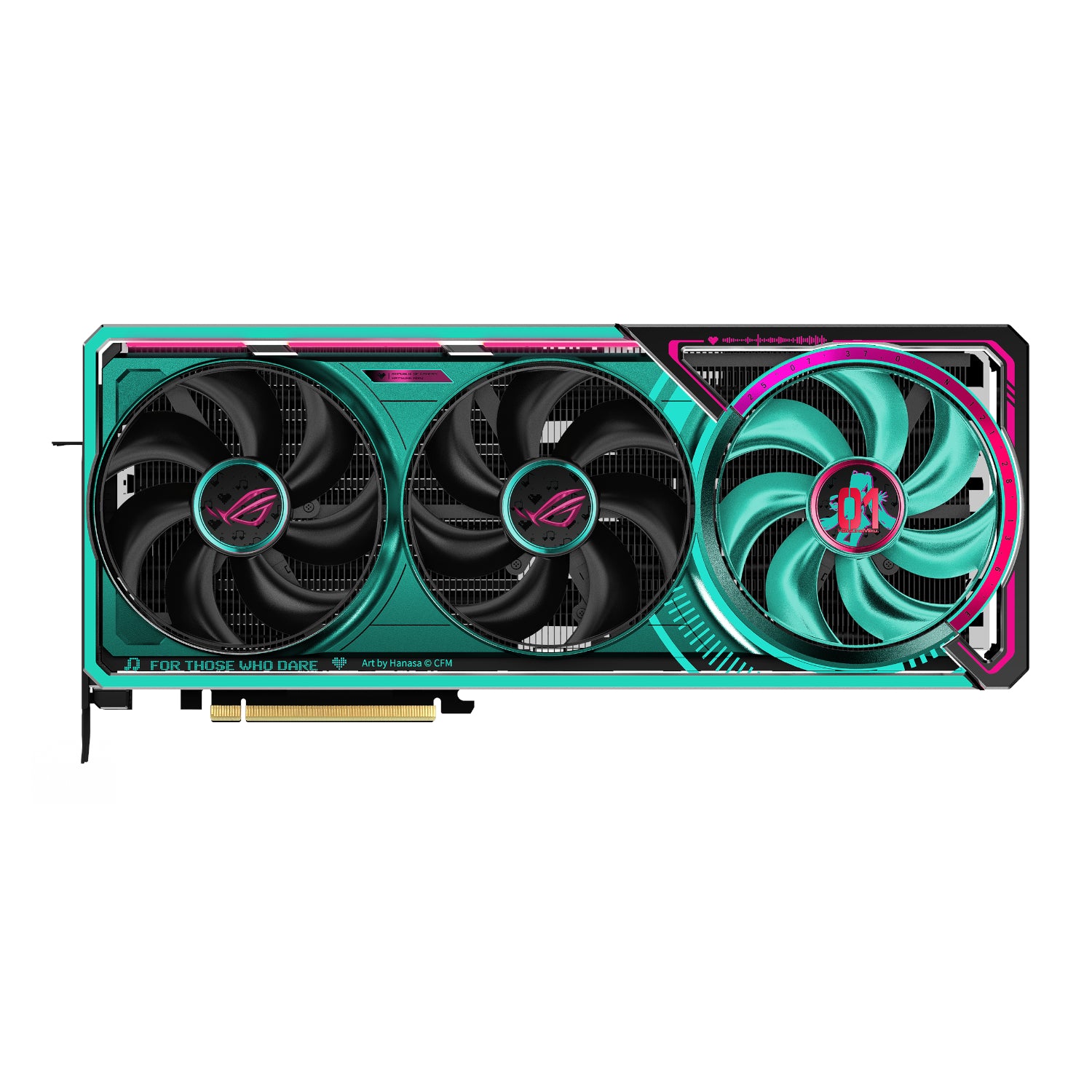 Asus ROG Astral GeForce RTX 5080 16GB GDDR7 OC Hatsune Miku Graphics Card