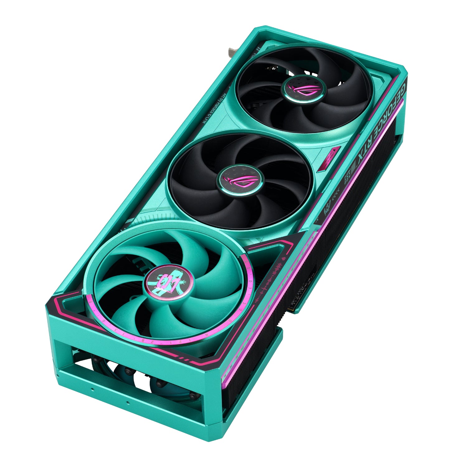 Asus ROG Astral GeForce RTX 5080 16GB GDDR7 OC Hatsune Miku Graphics Card
