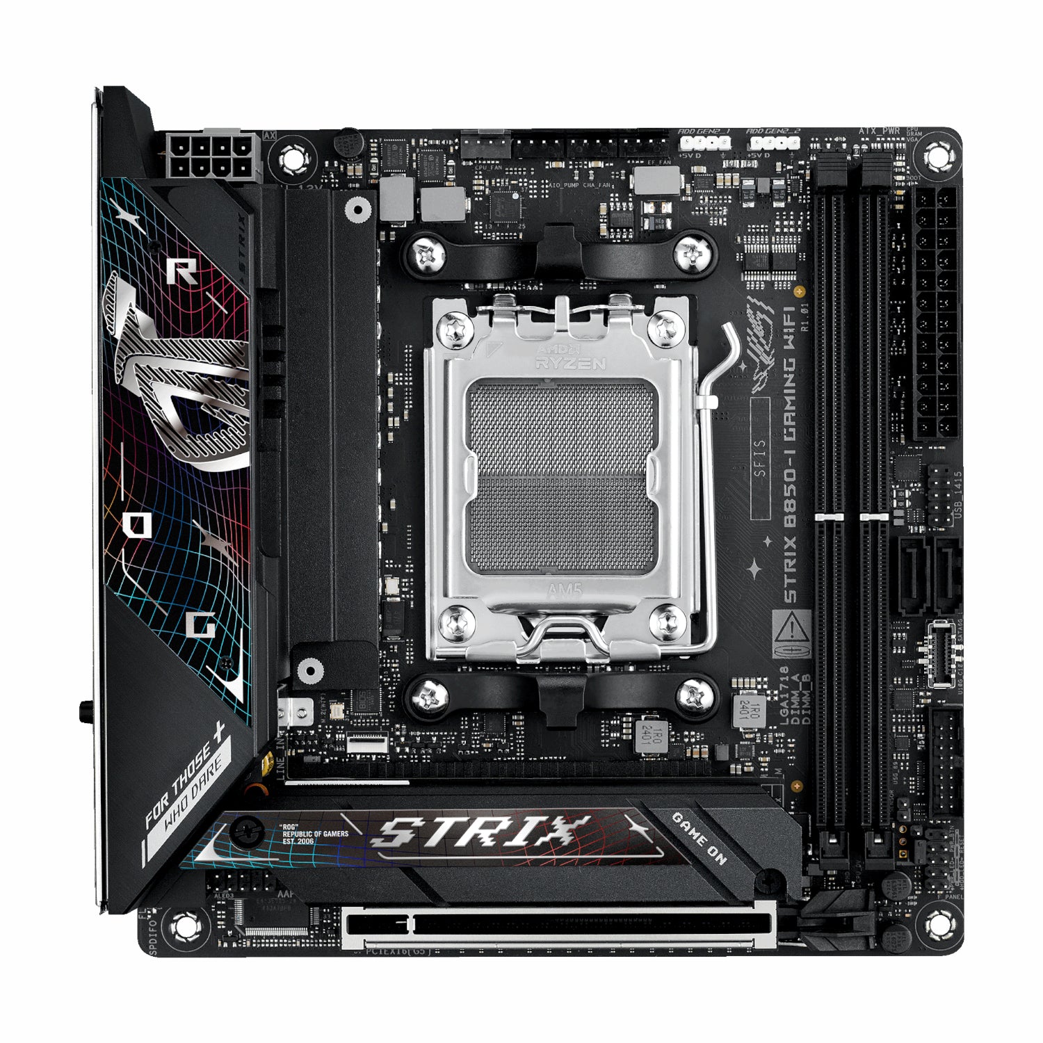 Asus ROG Strix B850-I Gaming WiFi AM5 Mini-ITX Gaming Motherboard